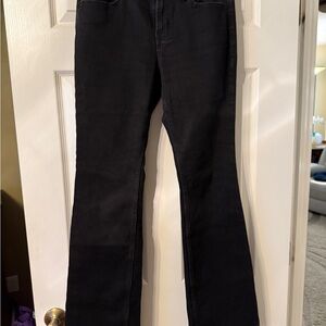 Old Navy black Micro-Flare Jeans